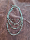 Millennium Paperclip Necklace - necklace