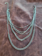 Millennium Paperclip Necklace | necklace | Millennium Paperclip Necklace - Western Boho Chic Boutique