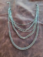 Millennium Paperclip Necklace | necklace | Millennium Paperclip Necklace - Western Boho Chic Boutique