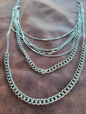 Millennium Paperclip Necklace | necklace | Millennium Paperclip Necklace - Western Boho Chic Boutique