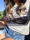 Mini Conch Turquoise Chain Belt - concho belt