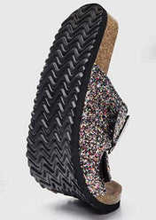 Monica Show Slip on Sandal | ladies shoes | Monica Show Slip on Sandal - Western Boho Chic Boutique