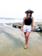 My Soul Shorts | linen shorts |