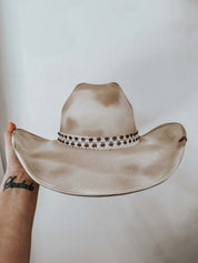Mystery Distressed Cowboy Hat - fedora