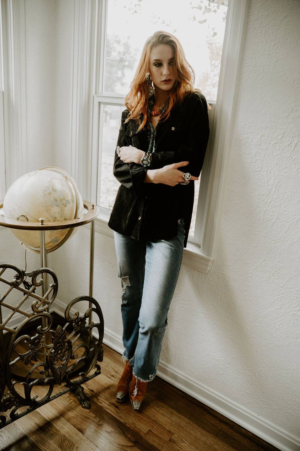 Not My Man's Shacket - button down