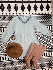 Olive Brunch Dress | Matching Family Outfits | Olive Brunch Dress - Western Boho Chic Boutique