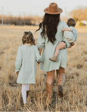 Olive Brunch Dress | Matching Family Outfits | Olive Brunch Dress - Western Boho Chic Boutique