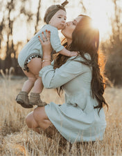 Olive Brunch Dress | Matching Family Outfits | Olive Brunch Dress - Western Boho Chic Boutique