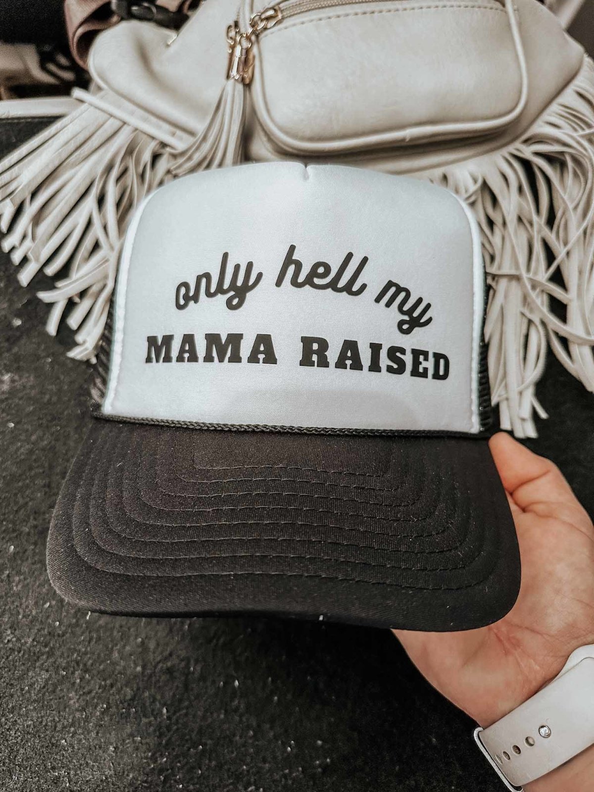 Only Hell My Mama Raised Hat