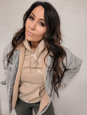Tan Western Punchy Hoodie | HOODIE | Punchy Hoodie - Western Boho Chic Boutique