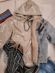 Tan Western Punchy Hoodie | HOODIE | Punchy Hoodie - Western Boho Chic Boutique