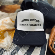 Save Water, Drink Champs Hat | trucker hat |