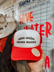 Save Water, Drink Margs Hat | trucker hat |