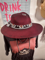 Shadow Dancer Distressed Western Hat | fedora |