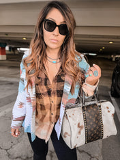 Seneca Aztec Jacket - Size Large | jacket | Seneca Aztec Jacket - Western Boho Chic Boutique