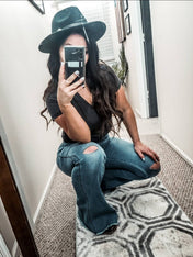 Something Bad Bell Bottoms | ladies bell bottoms | Something Bad Bell Bottoms - Western Boho Chic Boutique