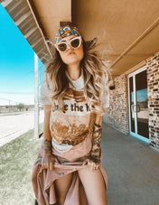 Take The High Road Tee | graphic tee | Take The High Road Tee - Western Boho Chic Boutique