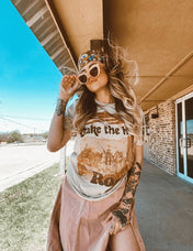 Take The High Road Tee | graphic tee | Take The High Road Tee - Western Boho Chic Boutique