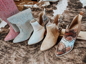 Tan Leopard Ankle Booties | ladies shoes | Tan Leopard Ankle Booties