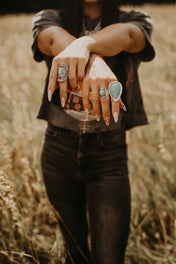 Tess Statement Ring | ring | Tess Statement Ring - Western Boho Chic Boutique