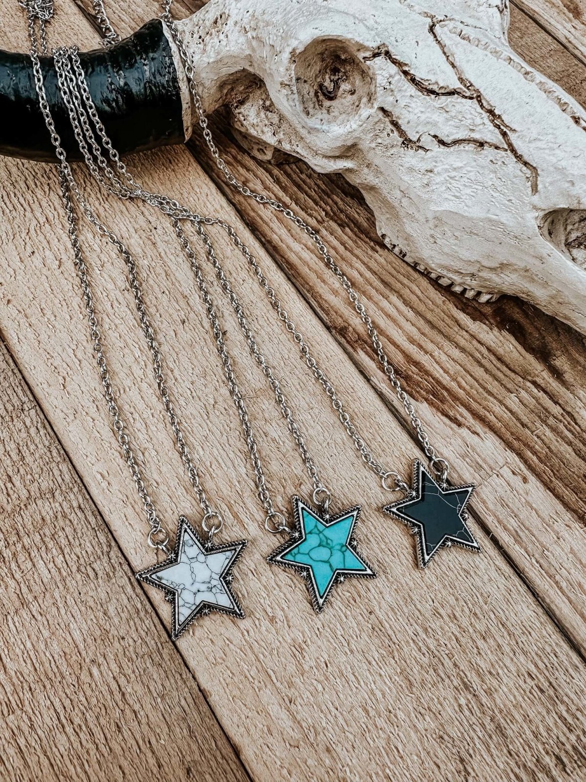 The Black Star Necklace - necklace