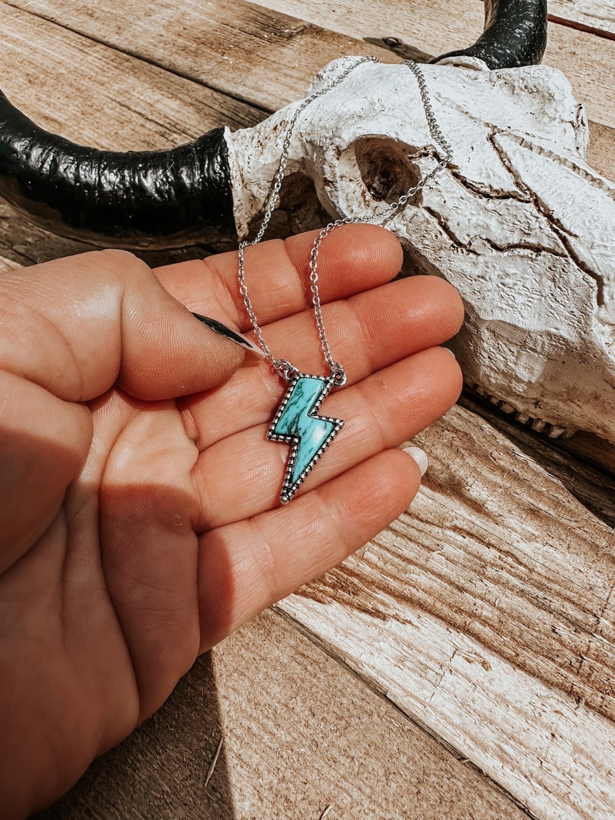 The Bolt Necklace | necklace | The Bolt Necklace - Western Boho Chic Boutique