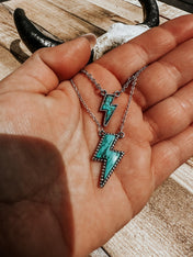 The Bolt Necklace | necklace | The Bolt Necklace - Western Boho Chic Boutique