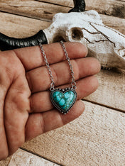 The Heart Necklace | necklace | The Heart Necklace - Western Boho Chic Boutique