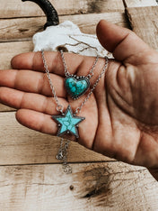 The Heart Necklace | necklace | The Heart Necklace - Western Boho Chic Boutique