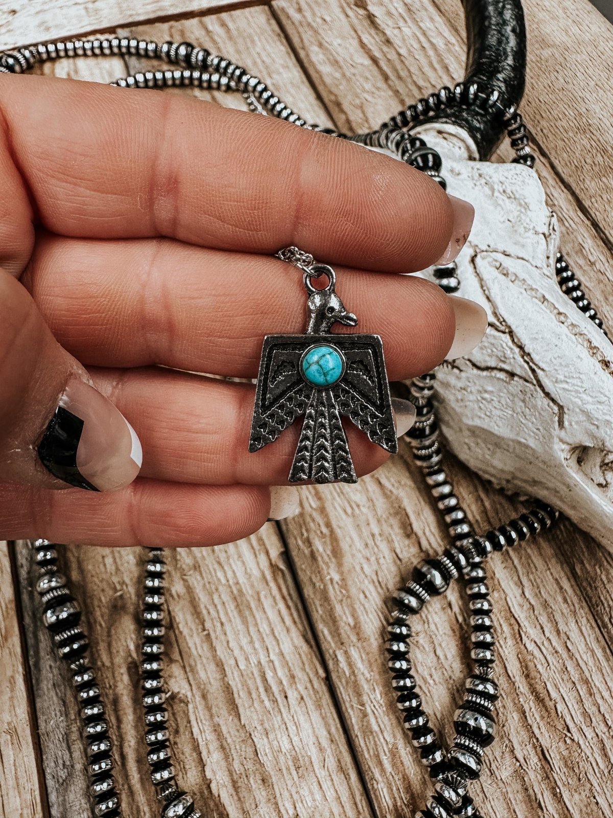 Thunderbird Turquoise Necklace