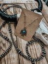 Thunderbird Turquoise Necklace - necklace
