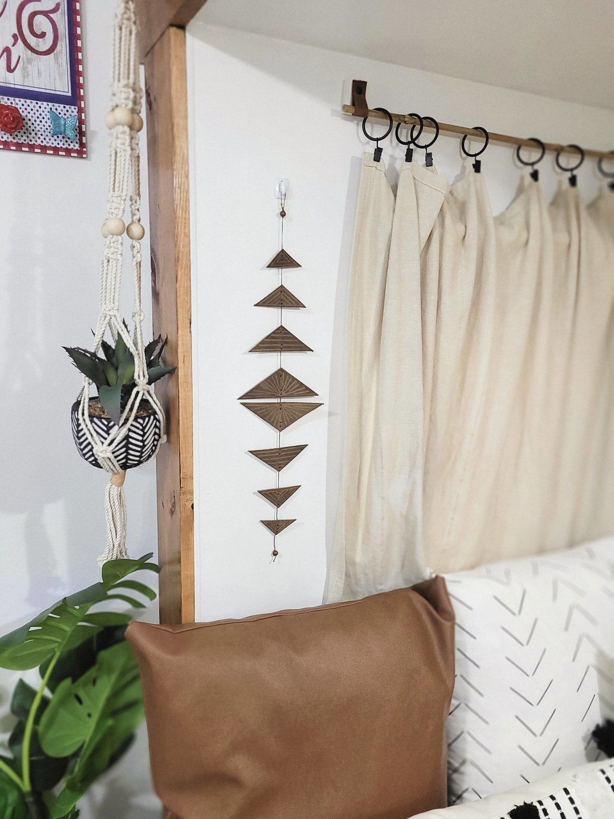 True North Leather Wall Decor - leather wall hanging