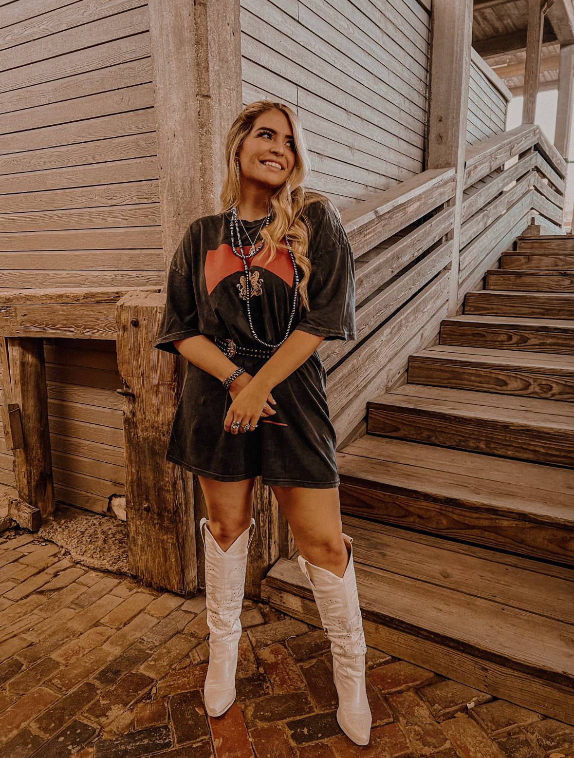 Dress Knee High White Cowboy Boots Cute White Western Boots