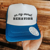 Worst Behavior Hat | trucker hat |